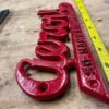 Vtg AEROIL Hackensack NJ Cast Emblem Logo Advert Nameplate Plaque Sign Equipment
