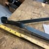 Vtg Hanger Flange Gas Oil Sign Holder Double Side Wall Mount Iron Metal Man Cave