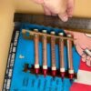 img7382.jpg Vtg Wonder Graphite Advertising Store Sign Display Lionel Flyer Trains Toy Tools