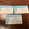 Vtg Jan 4 1997 Pittsburgh Penguins Vs. Tampa Lighting Lot of 3 Hockey Tickets