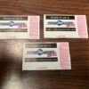 Vtg Jan 4 1997 Pittsburgh Penguins Vs. Tampa Lighting Lot of 3 Hockey Tickets