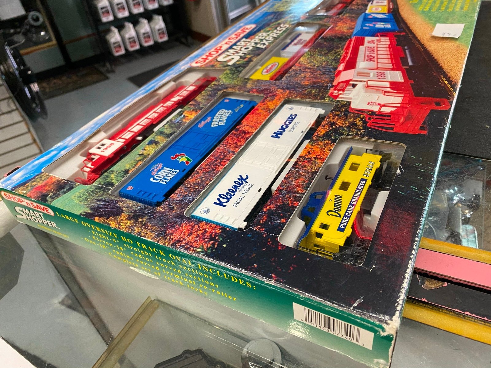 NIB Collectors Series HO Toy Train Set Shop n Save 1 of 1998 New in Box Coca Col