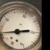 USG US 160lb Pressure gauge equipment tools shop Steam Punk 4"