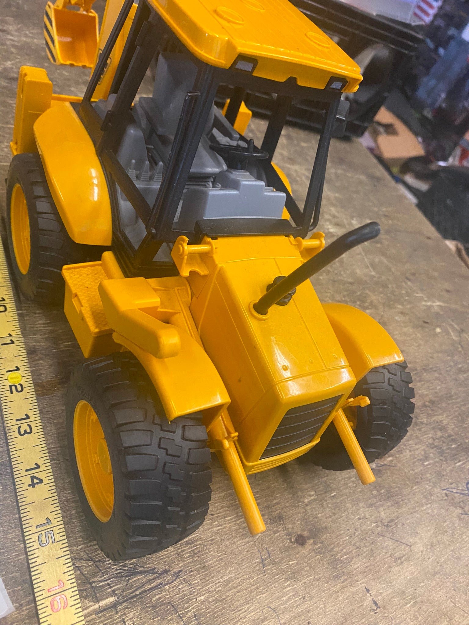 img8425_1db490cd-0709-41cb-a31b-8d94257f5732.jpg Brudor Backhoe Escavator Heavy Equipment Toy Germany Furth High lift