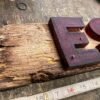 Vtg ESSO Oil GAS Sign Man Cave Service station Garage Decor Advertising 3D Uniqu