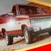 1983 Ford Ranger Pickup Truck Vtg Advertising Sign Dealer 21x13 Gas OIl Collecto