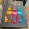 Sparkling Champale Light Up Beer Sign Man Cave Garage Tavern Champagne 18x11 NOS