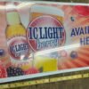 NOS IC Light Berry Tin sign Embossed Iron city Beer Pgh Pa Advertising Brewerian