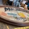 VTG Michelob Beer Bar Bubble Sign Oval 23 x 15 Mancave Bar TAvern Garage Draught