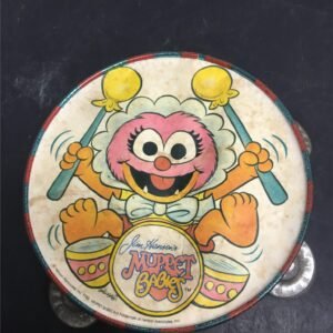 img9171.jpg Vintage 1985 Jim Henson's Muppet babies tambourine children's instrument complet