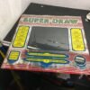 Vintage Glass super Draw Bar Arcade Gambling Machine Video Game Frame Panel inse