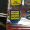 Vintage Glass super Draw Bar Arcade Gambling Machine Video Game Frame Panel inse
