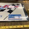 Turbo Start Battery Sign Advertising New Castle PA Tin Auto Oil Gas collector