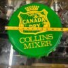vtg Canada Dry Collins Mixer green bottle cap sign collectable wall accessory