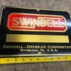 img9824_99f92153-0dd1-450a-9929-1a7fcc3ec7a0.jpg Vtg NOS Swindell Dressler Brass Sign 12x8 Heavy Man Cave Garage Machinery Pgh PA