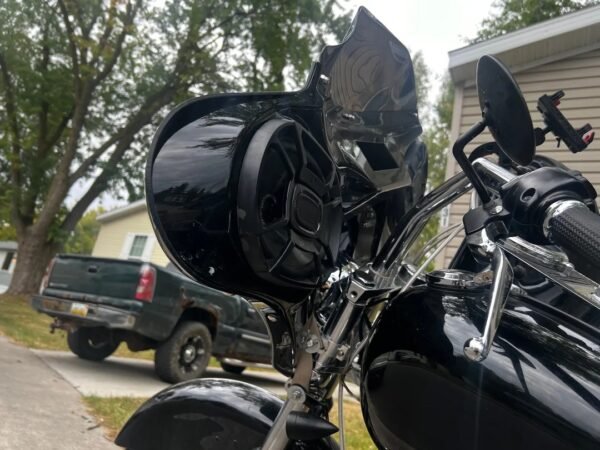 img_4281 QK RACING HARLEY DAVIDSON SPORTSTER 883 IRON (XL883N) DETACHABLE BATWING FAIRING 6X9 2009-2019