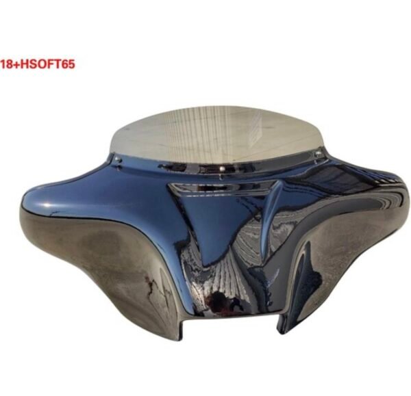 screenshot-2 Black 2-Speaker Batwing Fairing - HSOFT1865