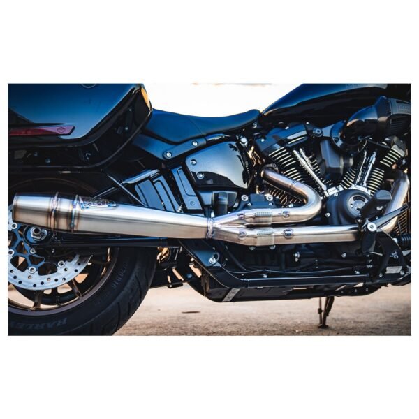 Sawicki Speed Shop Intimidator 2-Into-1 Mid-Length Exhaust For Harley