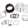 Feuling BA Air Cleaner Kit With Clear Cover For Harley Milwaukee-Eight 2017-2025