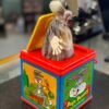 Vintage Warner Bros 1976 Mattel Bugs Bunny Music Jack In The Box Toy Pop up work