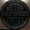 HARLEY DAVIDSON METAL SIGN - â€‹METAL SIGN FOR YOUR MAN CAVE - PLATINUM DISC TIN
