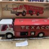 Vintage 1960s Texaco Promo Jet Fuel Truck Toy Pressed Steel Minty Original Box