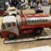 Vintage 1950s Shell Gasoline Tin Toy Tanker Truck Friction Litho Japan  Marushin