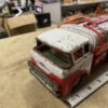 Vintage 1950s Shell Gasoline Tin Toy Tanker Truck Friction Litho Japan  Marushin