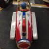 vintage 1960 repop tin mf-742 rocket racer ship Friction Toy Pressed steel