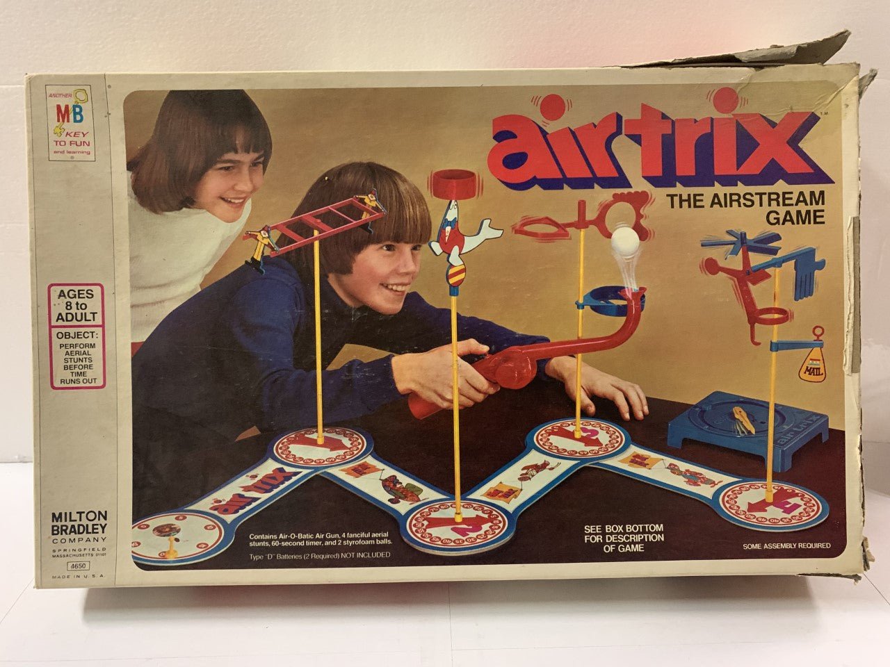 Air Trix the Airstream Game Milton Bradley Company 4612