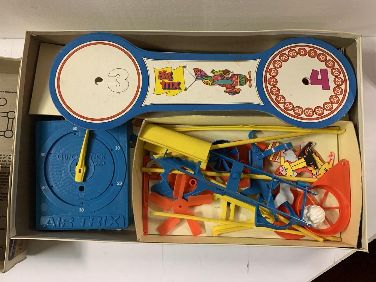Air Trix the Airstream Game Milton Bradley Company 4612